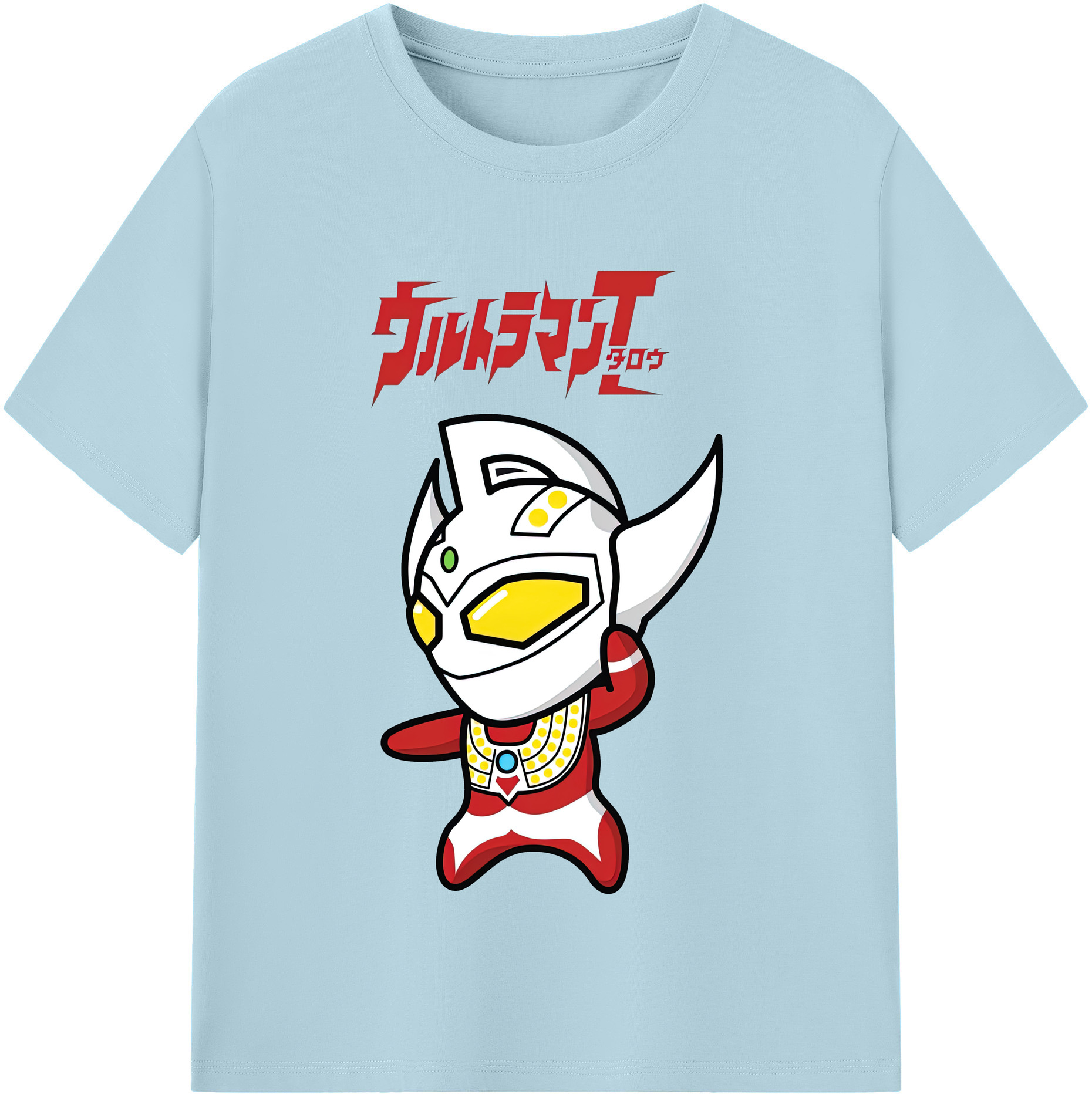 （画像用） ウルトラマン Ultraman 綿100％半袖Tシャツ（フロントプリント）